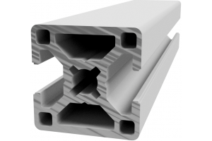 Hliníkový profil 30x30 s 2x drážkou 8 mm a 2x zakrytou drážkou; 992400