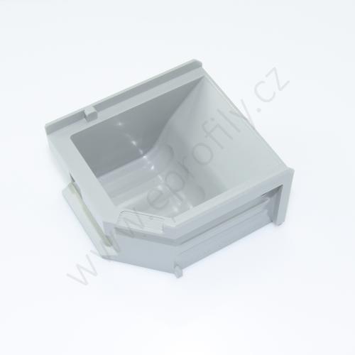 Dávkovací miska / zásobník, světle šedá, 3842344764 - výprodej GB-S08; 82x50x86, (1ks)