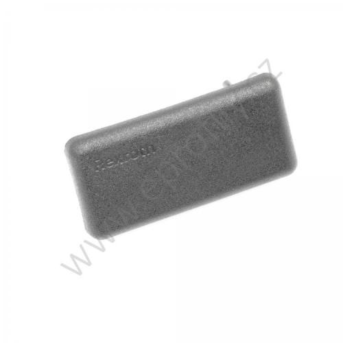 Krytka konce profilu černá plast, 3842501577 22,5x45, (1ks)