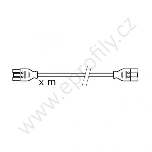 Spojovací kabel, 3842517051 - výprodej 0,5 m, (1ks)