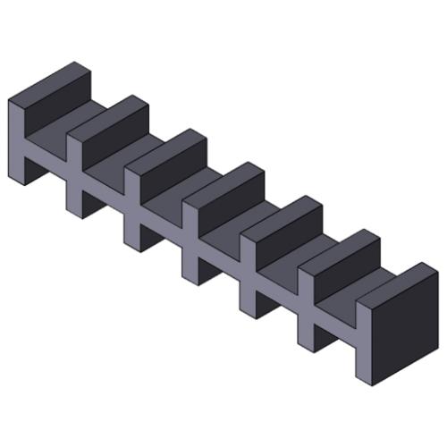 Vložka mezi profily - drážkové desky, 3842520922 - výprodej , (1ks)