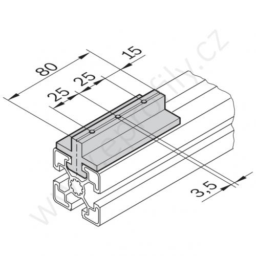 Kluzák středový, 3842523206, N10, (1ks)