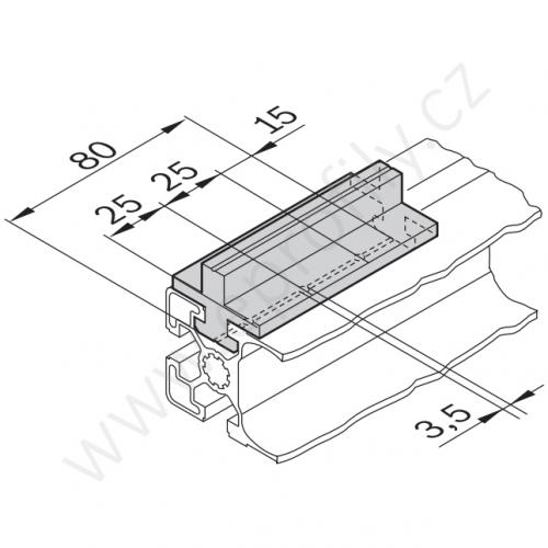 Kluzák odstředěný, 3842523207, N10, (1ks)