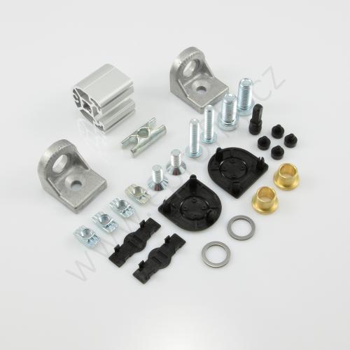 Otočný kloub, ESD, 3842532208 /nahrazeno novým č. 3842554404/ 40x40, (1ks)