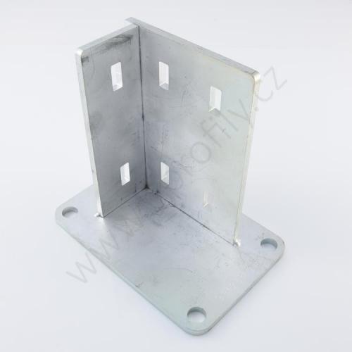 Patka profilové stojky, pozink., ESD, 3842536207 - výprodej 45x90, (1ks)