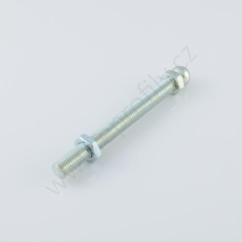 Vřeteno /noha/ pozinkovaná ocel, ESD, 3842537224 - výprodej M12x145, (1ks)