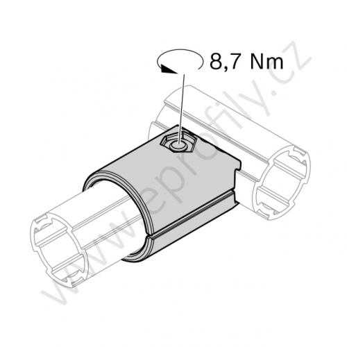 90° spojka, ESD, 3842541173, D28, (1ks)