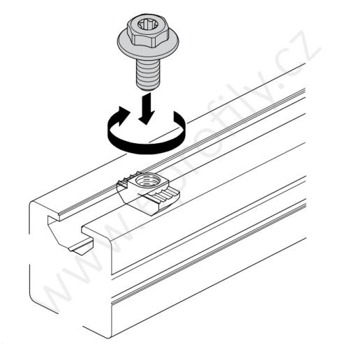 Šroub do kamene, ESD, 3842541409, M8/L20, (1ks)