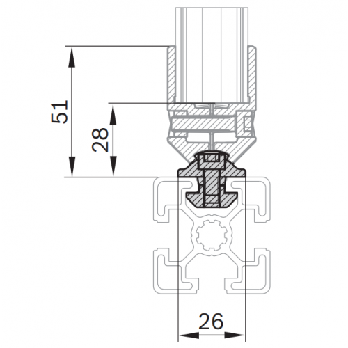 Adapter, ESD, 3842543272, N8, N10, (1ks)