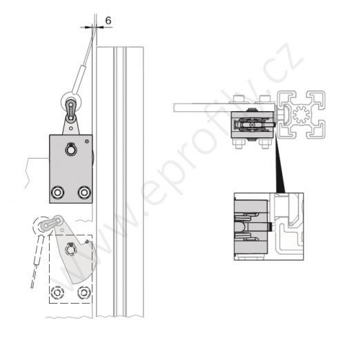 Bezpečnostní brzda, 3842546519, N10, (1ks)