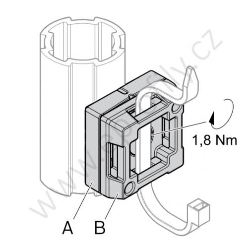 Adaptér na stahovací pásky, 3842548120, D28L, (1ks)