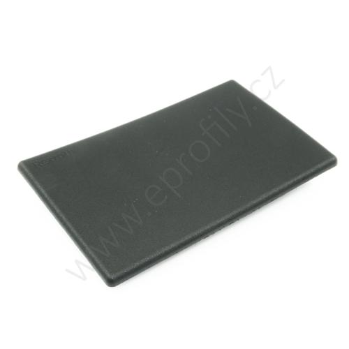 Krytka konce profilu černá plast, ESD, 3842548793, 80x120, (1ks)