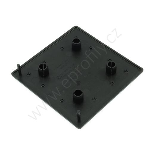 Krytka konce profilu černá plast, ESD, 3842548825, 100x100, (1ks)