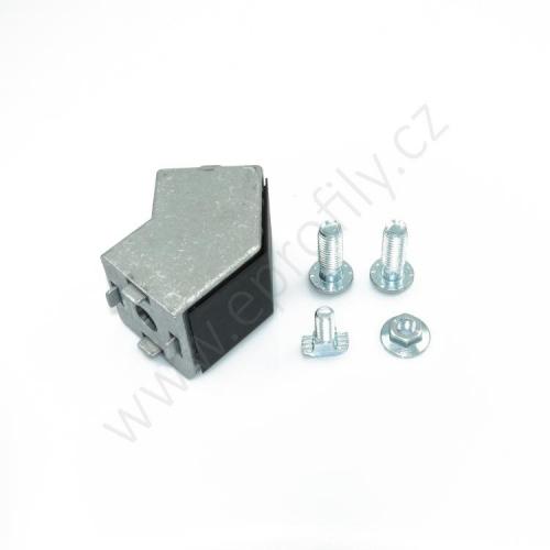 Spojka 45°, ESD, 3842554451 - výprodej 45x45, (1ks)