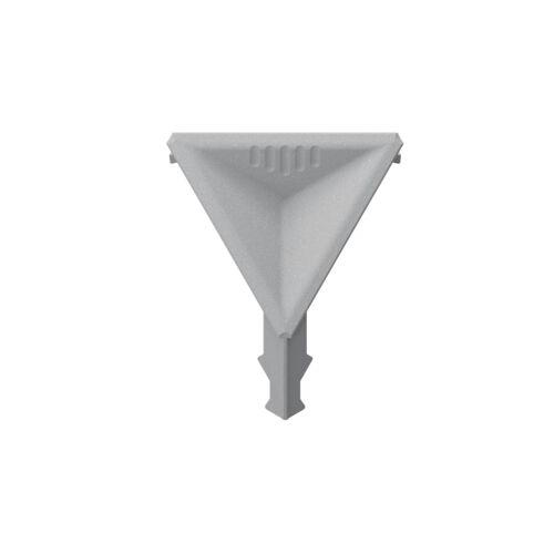 Krytka, šedá plast, 3842558478 80x80x80, (1ks)