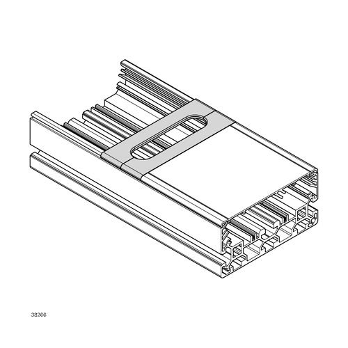 Kabelová průchodka CGP, šedá, 3842558505 120, (1ks)