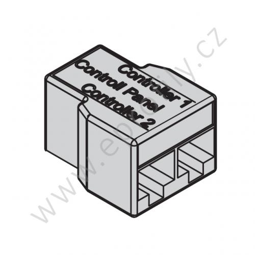 Rozdělovač 1x2, 3842559945, pro 2 řídící jednotky, (1ks)