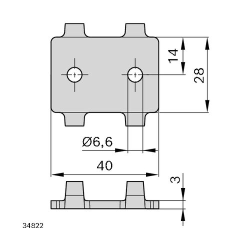 Spojovací sada DF EcoSafe, ESD, 3842564823, 35x45, N8, (1ks)